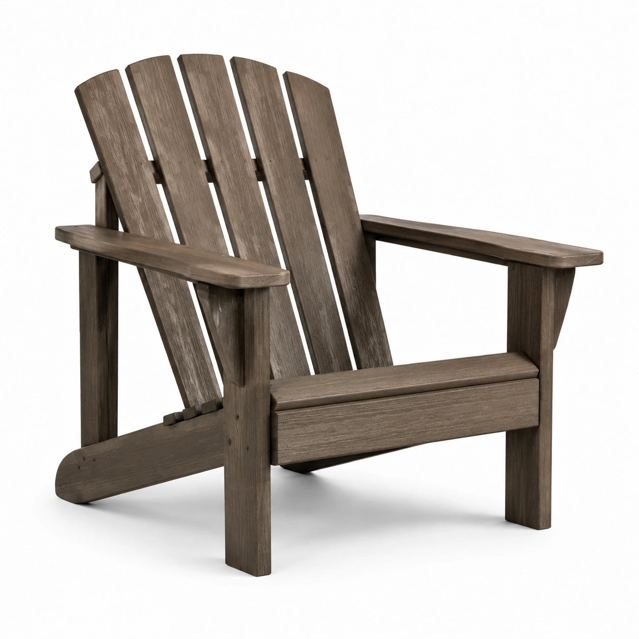 Adirondackstuhl aus Eukalyptusholz Braun 88.9x96.5x88.9cm