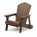 Adirondack-Stuhl aus Polyethylen, braun