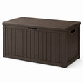 Aufbewahrungsbox Kunststoff Braune Polypropylen 118cm x 55cm x 60cm