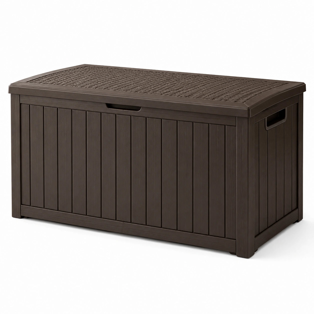 Aufbewahrungsbox Kunststoff Braune Polypropylen 118cm x 55cm x 60cm